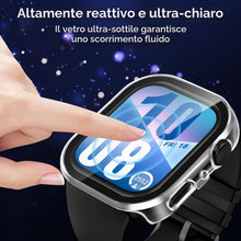 Carica l'immagine nel visualizzatore di Gallery, iVoler 3 Pezzi Cover con Vetro Temperato per Huawei Watch Fit 4, Copertura Completa Pellicola Protettiva Custodia Antiur