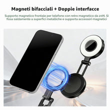 Carica l'immagine nel visualizzatore di Gallery, K&amp;F CONCEPT 4‑in‑1 Treppiede Magnetico per Smartphone Magneti Doppia Faccia