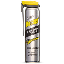 Carica l'immagine nel visualizzatore di Gallery, Spray lubrificante multiuso Rocket TT 300 ml, anticorrosione e antiruggine. Olio penetrante per bulloni, serrature, bici