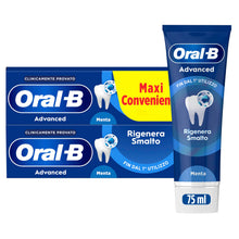 Carica l'immagine nel visualizzatore di Gallery, Oral-B Rigenera Smalto Advanced Dentifricio, Pulizia Denti, 2x75ml