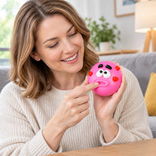 Carica l'immagine nel visualizzatore di Gallery, Squishy a forma di cane rosa