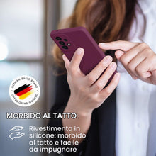 Carica l'immagine nel visualizzatore di Gallery, kwmobile Cover per Samsung Galaxy A33 5G Custodia - Back Case per Smartphone in Silicone TPU - Protezione Gommata - viol