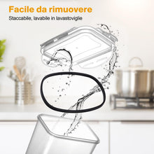 Carica l'immagine nel visualizzatore di Gallery, YASHE Contenitori Ermetici per Alimenti, Contenitori per Alimenti, Plastica, con Coperchio, Contenitori Cucina di Cereal