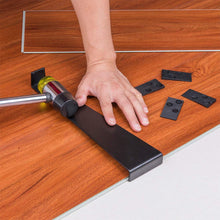 Carica l'immagine nel visualizzatore di Gallery, LATERN 43 Pezzi Pavimento in Laminato Kit, 26CM Martello di Gomma a Doppia Faccia con Robusto Blocco di Maschiatura, Bar