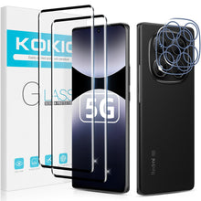 Carica l'immagine nel visualizzatore di Gallery, Kokio Vetro Temperato per Xiaomi Redmi Note 14 Pro 5G, 2 Pezzi Pellicola Protettiva + 2 Pezzi Pellicola Fotocamera Prote