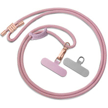 Carica l'immagine nel visualizzatore di Gallery, SURPHY Cordino per Cellulare da Collo*1,Patch Universale*2,Rosa &amp; Viola