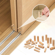 Carica l'immagine nel visualizzatore di Gallery, 225 Pz Tasselli Legno,Spine Legnos, Tasselli Aghi in Legno Conici Scanalati