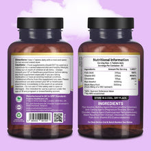 Carica l'immagine nel visualizzatore di Gallery, Myo-Inositol Complex 120 compresse vegane da 7000 mg per porzione con radice di maca nera, cromo, acido folico e vitamin