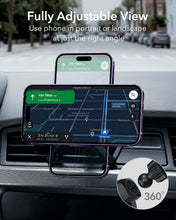 Carica l'immagine nel visualizzatore di Gallery, ESR Supporto Telefono Auto MagSafe, Porta Cellulare Auto Magnetico, Nero