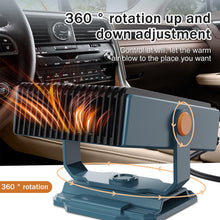 Carica l'immagine nel visualizzatore di Gallery, Riscaldatore per Auto 12V 150W Portatile Sbrinatore Parabrezza