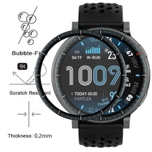 Carica l'immagine nel visualizzatore di Gallery, GIOPUEY 3 Pezzi Pellicola Protettiva per Amazfit Active Max, [Piena Copertura] Materiale omposito Protezione Pellicola [