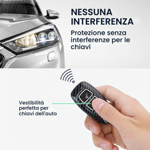 Carica l'immagine nel visualizzatore di Gallery, kwmobile Custodia Copri Chiave Compatibile con Ford con 3 tasti Keyless Go - Cover Coprichiave Telecomando Auto in Plast