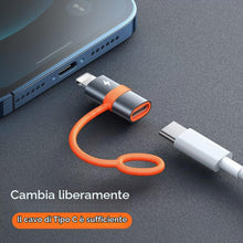 Carica l'immagine nel visualizzatore di Gallery, mcdodo Adattatore USB C a Lightning, adattatore Lightning USB C,PD 36W Supporto per ricarica rapida e sincronizzazione c