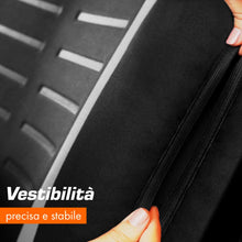 Carica l'immagine nel visualizzatore di Gallery, Upgrade4cars Coprisedili Set Anteriori Bianco Universale Auto Accessori