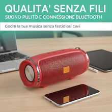 Carica l'immagine nel visualizzatore di Gallery, tempo di saldi Cassa Bluetooth Portatile Ricaricabile USB con Microfono Integrato, Mini Cassa Audio Speaker Bluetooth Im