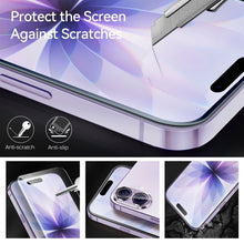 Carica l'immagine nel visualizzatore di Gallery, iVoler Pellicola Vetro Temperato per iPhone 17 6.3", 3+3 Pezzi