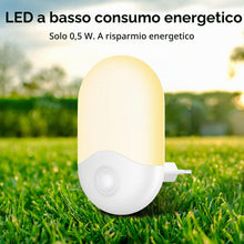 Carica l'immagine nel visualizzatore di Gallery, Luce Notturna per Bambini con Sensore Crepuscolare [2 Pezzi], AUTO ON/OFF