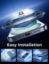 Carica l'immagine nel visualizzatore di Gallery, MAGIC JOHN 2 Pezzi Pellicola Protettiva per iPhone 16 Pro 6,3 Pollici, Vetro Temperato 9H+, Rimozione Automatica Della P