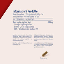 Carica l'immagine nel visualizzatore di Gallery, LongLife® Biancospino | 2,5% in iperoside | Funzione cardiovascolare