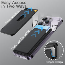 Carica l'immagine nel visualizzatore di Gallery, JETech Portafoglio Magnetico, Compatibile con MagSafe, Nero