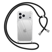 Carica l'immagine nel visualizzatore di Gallery, Pnakqil Cover per iPhone 18 Pro/iPhone 17 Pro 6,3" con Cordino, Nero