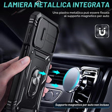 Carica l'immagine nel visualizzatore di Gallery, LeYi Cover per Samsung A25 5G con Vetro Temperato [2 Pack](Nero)
