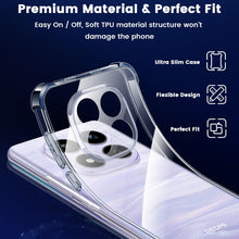 Carica l'immagine nel visualizzatore di Gallery, Yohii Cover per Xiaomi Redmi Note 15 4G / 5G / Poco M8 5G, [Protezione Fotocamera] Custodia Antiurto Chiaro, TPU Morbido