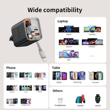 Carica l'immagine nel visualizzatore di Gallery, Mcdodo Caricatore USB C 40W con Cavo Retrattile USB C Alimentatore Tipo C Rapido Retrattile 3-Port Presa C Caricabatteri