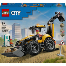 Carica l'immagine nel visualizzatore di Gallery, LEGO City Scavatrice da cantiere gialla 60480