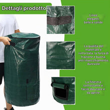 Carica l'immagine nel visualizzatore di Gallery, Garden Stand Up Composter,Contenitore per Compost Giardino,Compostiera Domestica,Moderna Mini Compostiera Rapida, Compos