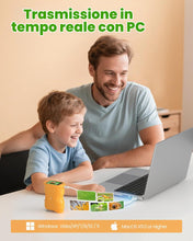 Carica l'immagine nel visualizzatore di Gallery, 1000X Digitale Microscopio Bambini Portatile: Lente Ingrandimento Tascabile con 2.0" IPS Pollici ＆ 8 LED Luce - Natale R