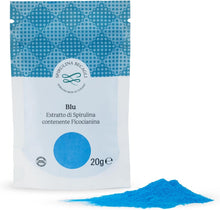 Carica l'immagine nel visualizzatore di Gallery, Severino Becagli Spirulina Blu in Polvere, Colorante Alimentare Naturale
