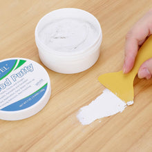 Carica l'immagine nel visualizzatore di Gallery, DEWEL Stucco per Legno Bianco 200g Pasta Riempitiva per Legno