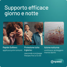 Carica l'immagine nel visualizzatore di Gallery, Compeed Cerottini Trasparenti per Herpes Labiale, Cerotti, 15 Unità