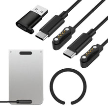 Carica l'immagine nel visualizzatore di Gallery, 2 cavi di ricarica USB C compatibili con PLAUD Note Pro AI, KI