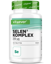 Carica l'immagine nel visualizzatore di Gallery, vit4ever Selenio 3-fold complex - 365 compresse da 200 µg ciascuna