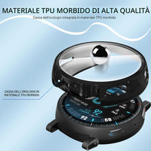 Carica l'immagine nel visualizzatore di Gallery, Diruite 3 Pezzi Custodia per Amazfit Active MAX Pellicola Protettiva,Morbido TPU Scratch Resistant Cover HD Protettiva S