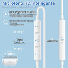 Carica l'immagine nel visualizzatore di Gallery, 2 Pezzi Cuffie Cablate per iPhone,[Certificate MFI] Auricolari In-Ear