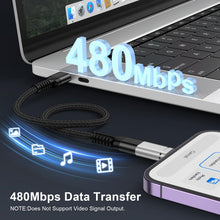 Carica l'immagine nel visualizzatore di Gallery, Haoano Adattatore da Lightning a USB C