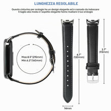Carica l'immagine nel visualizzatore di Gallery, Cinturino Compatibile con Xiaomi Mi Band 11/10/9/8 Cinturini in Pelle