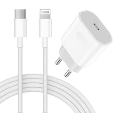 Carica l'immagine nel visualizzatore di Gallery, Caricatore iPhone Certificato Apple MFi, Caricabatterie USB C da 25W per iPhone 14/13/12/11/Pro Max Plus Mini SE XR X XS