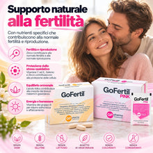 Carica l'immagine nel visualizzatore di Gallery, GoFertil® Pink GP Nutraceuticals Myo inositolo – Inositolo e Acido Folico per la Fertilità Femminile | myo inositol per 
