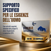 Carica l'immagine nel visualizzatore di Gallery, Integratore Uomo 60 Compresse – Maca, Ashwagandha, Ginseng, Zinco, B6 e B12