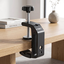 Carica l'immagine nel visualizzatore di Gallery, UTEBIT 60 mm C molto resistenti, 2 pinze in lega di alluminio regolabile, pinza C con fori 1/4" e 3/8", nero mini pinza 