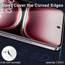 Carica l'immagine nel visualizzatore di Gallery, per OPPO Reno 12 Pro 3D Vetro Temperato
