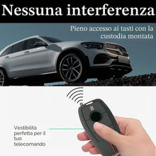 Carica l'immagine nel visualizzatore di Gallery, Portachiavi Mercedes Custodia Silicone Mercedes per Chiave Auto Mercedes 3 Pulsanti per Classe A, B, C, E, S, CLA, GLA, 
