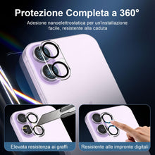 Carica l'immagine nel visualizzatore di Gallery, NEW'C Pellicola Vetro per iPhone 17 + Protezione Fotocamera Antigraffio