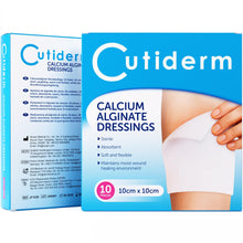 Carica l'immagine nel visualizzatore di Gallery, Cutiderm - Medicazione in Alginato di Calcio (10 x 10cm) Confezione 10 Pezzi