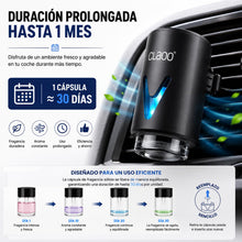 Carica l'immagine nel visualizzatore di Gallery, Deodorante elettrico per auto, include cinque fragranze (Colonia/Gardenia/Hilton/Shangri-La/Oceano), atomizzatore ad ult