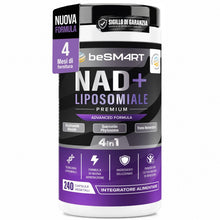 Carica l'immagine nel visualizzatore di Gallery, NAD+ Liposomiale 4 in 1, 240 Capsule Vegetali – Con Nicotinamide Riboside Cloruro, Quercetina Fitosoma e Trans-Resveratr
